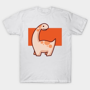 Cute Long Neck Dinosaurus, Brontosaurus, Brachiosaurus T-Shirt